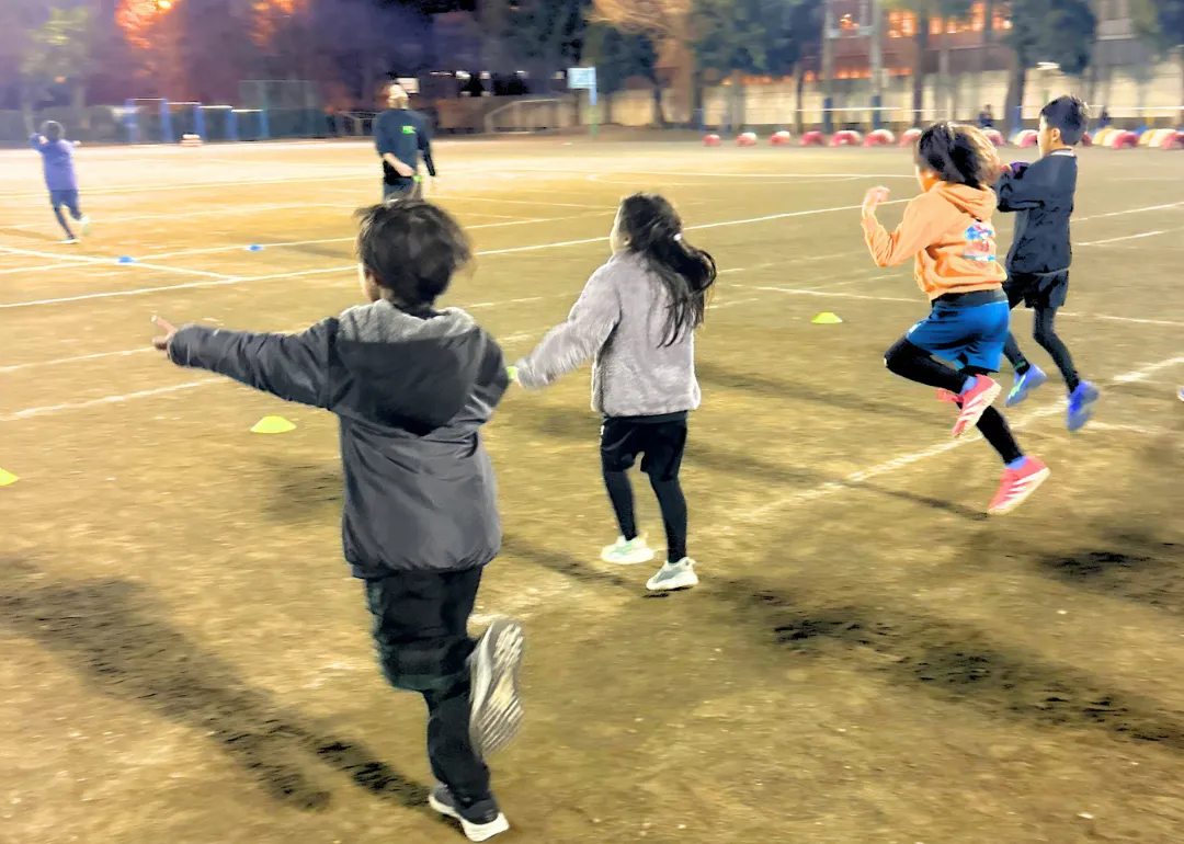 腕と脚の連動性習得